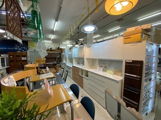 【愛品館 江戸川店 】3枚スイング扉キッチンボード thoma（東馬）