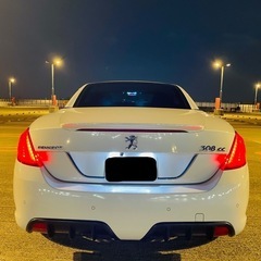 平成22年式★プジョー308CC★グリフプレミアム★車検2年付乗って帰れますの画像