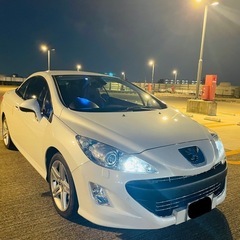 平成22年式★プジョー308CC★グリフプレミアム★車検2年付乗って帰れますの画像