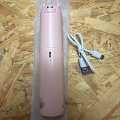 【新品未使用】ハンディファン ピンク スティック コンパクトの画像