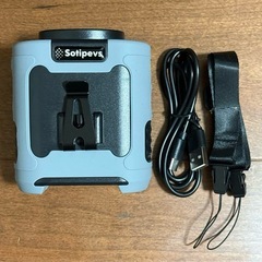 腰掛け扇風機❣️6段階風量 超強風 携帯扇風機 12000mAh 大容量 小型の画像