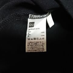 □　レディース　GU　ポロ半袖ミニワンピース 　size Sの画像