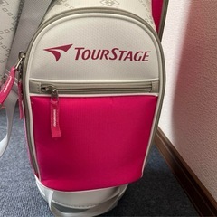 TourStage 軽量キャディバッグ 美品 ゴルフバッグの画像