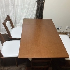 【美品】ダイニングテーブルセットの画像