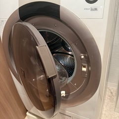 SHARP ドラム式洗濯乾燥機 ES-S70-WL 洗濯 7kg 乾燥3.5kgの画像
