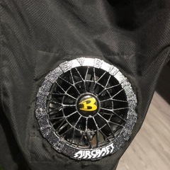 30日までの出品！BURTLE★24V！空調服ファンとバッテリー★ほぼ新品！の画像