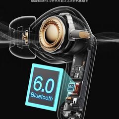（新品未使用）Bluetoothイヤホン 自動ペアリング IPX7防水の画像