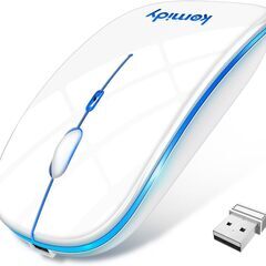 （新品未使用）ワイヤレス Bluetoothマウス 2.4GHz Type-C充電の画像