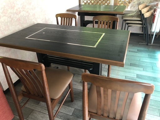 ツムラ　鉄板テーブルセット