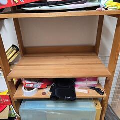 木製の棚の画像