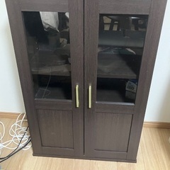 ★本日限定価格！【美品】ニトリ　キャビネット　食器棚の画像