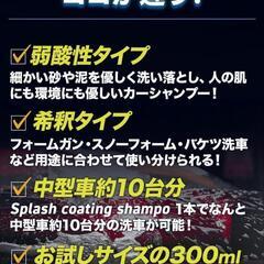 　新品 カーシャンプー　ガラコートの画像