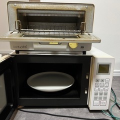 炊飯器、トースター、レンジあげますの画像