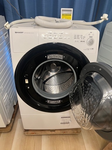 【完全分解洗浄済み】シャープ 7KG ドラム式洗濯機 2021年製 完全分解洗浄済み】シャープ 7KG ドラム式洗濯機 2021年製