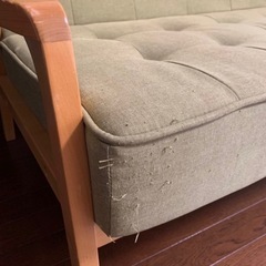 【終了】天然木ソファの画像