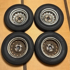 YOKOHAMA R12 RY52タイヤ ホイール セット 12インチ 新品 軽トラ 軽バン の画像