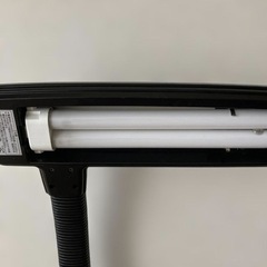 ツインバード　蛍光灯卓上照明スタンド　タッチセンサー　LK-276型ジャンク品の画像