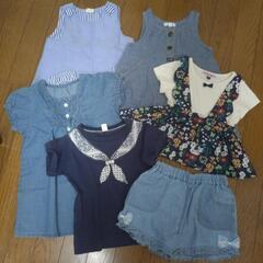 8/3〜11まで 25枚 90-95cm 女の子 夏服の画像