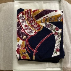 ★風呂敷 レーヨン100% 多色リボン刺繍　※未使用品の画像