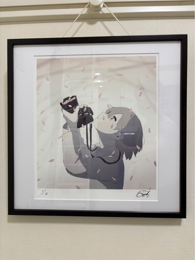 (8/1締切)アボガド6 複製原画【肉眼】シリアルナンバー入り、直筆サイン入り