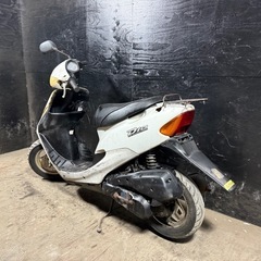 ★支払総額3.8万円★定休日なし！いつでも現車確認可能です！ ホンダ ライブディオ 白 AF35 人気のライブディオ！ 2ストのためオイル注ぎ足すだけ！ フロントディスクブレーキ！ バッテリー新品！の画像