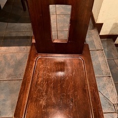 木製チェア　の画像