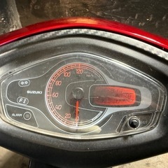 ★支払総額9.8万円★激安バイク続々入荷中！　なんでも買い取ります！ スズキ アドレスV125S 赤 人気のV125！ 4ストインジェクション！ 外装新品！ LEDネオン！ バックレストなど多数の社外品付き‼️　の画像