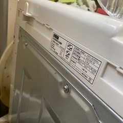 洗濯機　動作確認　ジャンクの画像