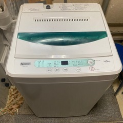 洗濯機　動作確認　ジャンクの画像