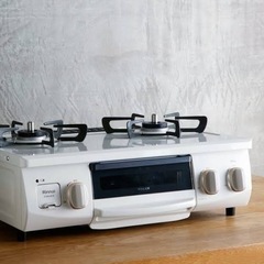  ガスコンロ リンナイ ( Rinnai ) HOWARO ホワロ 56cm 2口 ガステーブルの画像