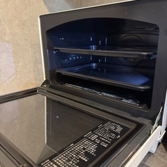 東芝(TOSHIBA) 過熱水蒸気オーブンレンジ 石窯ドーム 30L 300℃ 2段調理 ER-XD3000(W) の画像