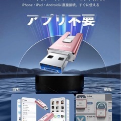 USBメモリ256G　フラッシュメモリの画像