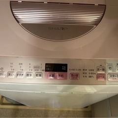 SHARPシャープ　洗濯機ES-TX5A中古の画像