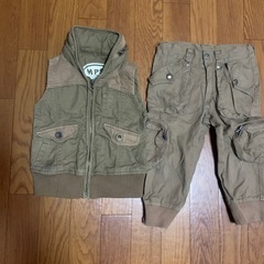 男の子女の子　上下別ブランドの画像