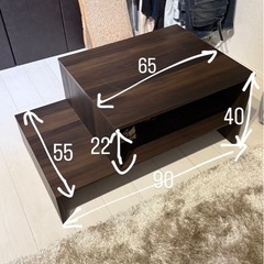 IKEA イケア　ローテーブルの画像