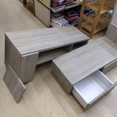 定価1万円以上　2024年製　展示引き上げ品　伸縮式　テレビ台　テレビボード　キャビネットの画像