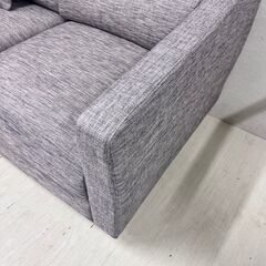 F 24724  2人掛けソファ　幅125cm NITORI   ◆大阪市内・東大阪市他 6,000円以上ご購入で無料配達いたします！◆ ※高槻・枚方方面◆西宮・尼崎方面◆生駒方面　それぞれ条件付き無料配送あり！            の画像
