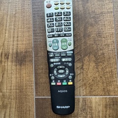 シャープ液晶テレビ　LC-37DX1 リモコン付きの画像