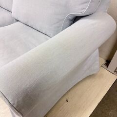  24718  2人掛けソファ IKEA   ◆大阪市内・東大阪市他 6,000円以上ご購入で無料配達いたします！◆ ※高槻・枚方方面◆西宮・尼崎方面◆生駒方面　それぞれ条件付き無料配送あり！            の画像