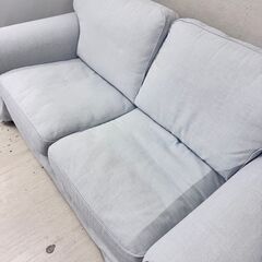  24718  2人掛けソファ IKEA   ◆大阪市内・東大阪市他 6,000円以上ご購入で無料配達いたします！◆ ※高槻・枚方方面◆西宮・尼崎方面◆生駒方面　それぞれ条件付き無料配送あり！            の画像