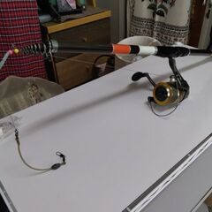 海釣り　釣り竿　リール　遠投の画像