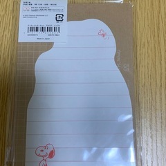 スヌーピー便箋・レターセットの画像