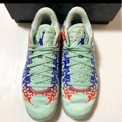 NIKE ナイキ JORDAN ジョーダン ザイオン 3PF 26.5cm 緑 スニーカーの画像