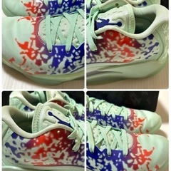 NIKE ナイキ JORDAN ジョーダン ザイオン 3PF 26.5cm 緑 スニーカーの画像