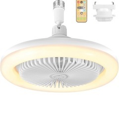 【ファン×ライト】多機能シーリングファン（リモコン付）の画像