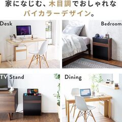 サンワダイレクト ルーター収納ボックス 木製 モデム ルーター 収納 ケーブルボックス 幅40×高さ46cm ダークブラウン 200-CB037DBRM の画像
