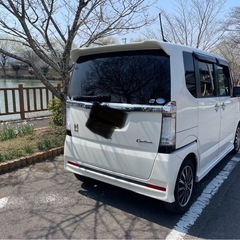 ターボ　コミ価格　修復歴無　HONDA NBOXカスタム　ターボ　の画像