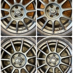 205/60R16🌈OZレーシング🌈6.5J×16 ET40 5H×pcd100🌈の画像