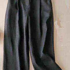 ◆新品未使用◆ワイドパンツ XL ◆ブラックの画像