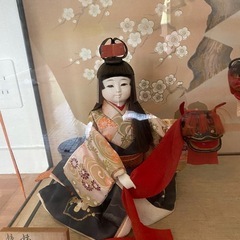 日本人形　獅子舞の画像